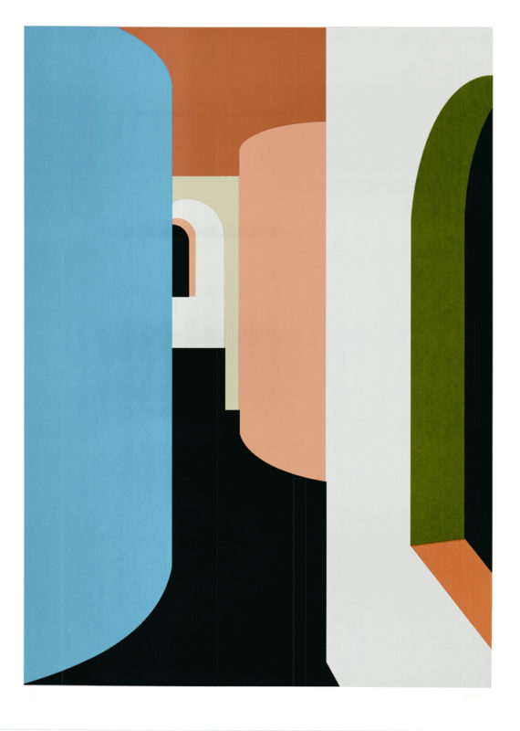 Fictional Interiors Charlotte Taylor Print Club London Screen Print