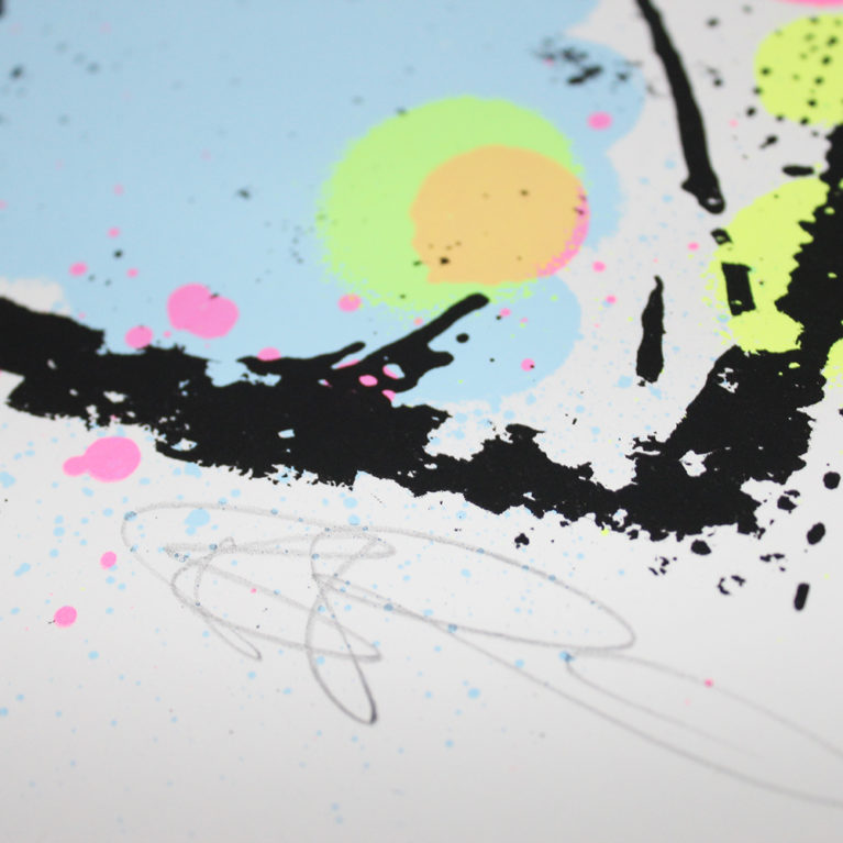 Grab this 2nd Edition Ben Rider Print Club London Screen Print