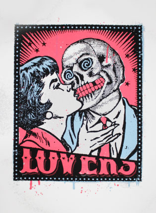 Lover 2nd Edition Ben Rider Print Club London Screen Print