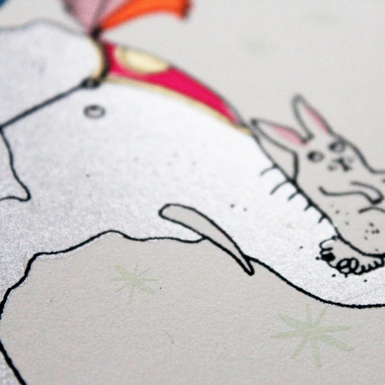 The Strongest Man in the World Charlotte Farmer Print Club London Screen Print