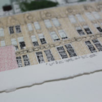 Empire State on the Side Clare Halifax Print Club London