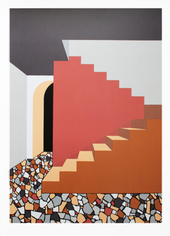 Fictional Interiors II Charlotte Taylor Print Club London Screen Print
