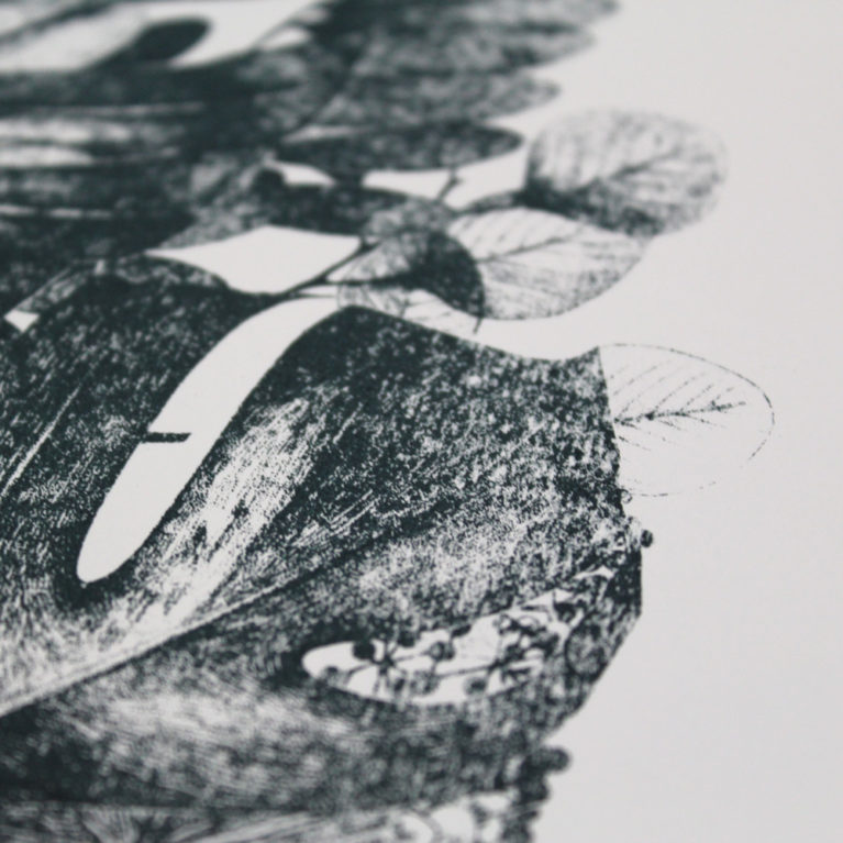 Vanitas Tropcial Lucille Clerc Print Club London Screen Print