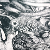 Vanitas Tropcial Lucille Clerc Print Club London Screen Print