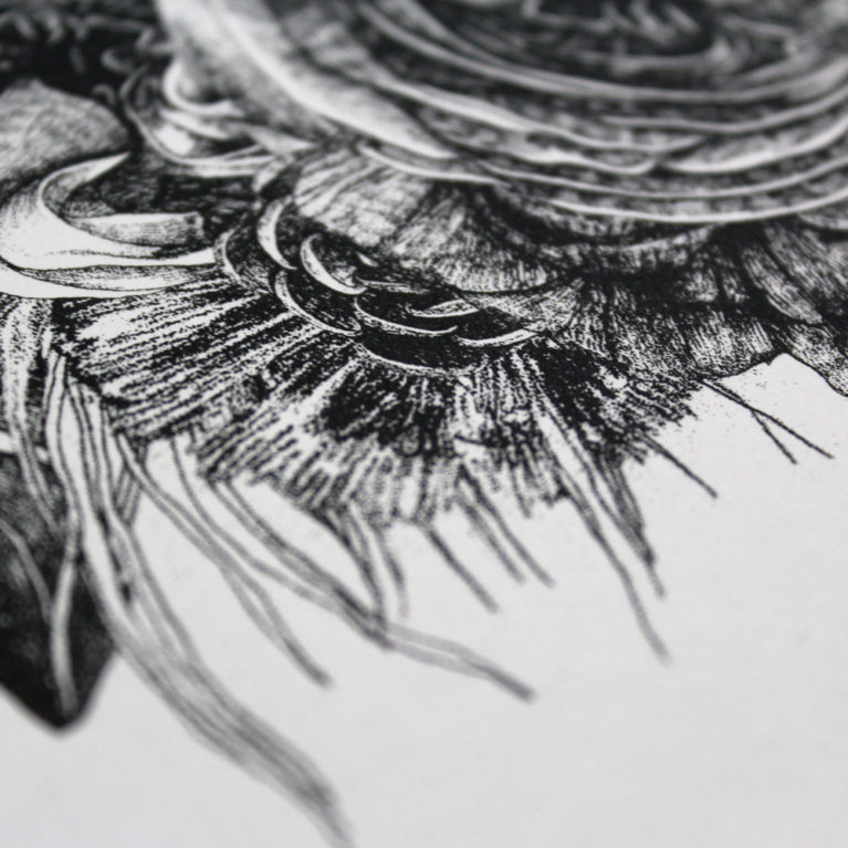 Vanitas Tropcial Lucille Clerc Print Club London Screen Print