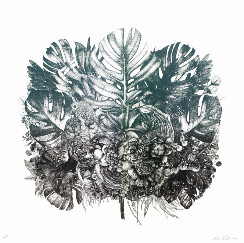 Vanitas Tropcial Lucille Clerc Print Club London Screen Print