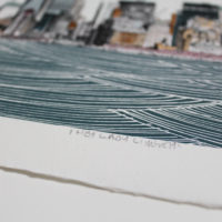 Hi Lady Liberty Clare Halifax Print Club London Screen Print