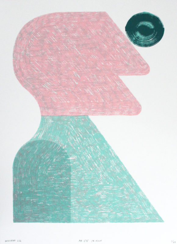 An Eye On High William Luz Print Club London Screen Print