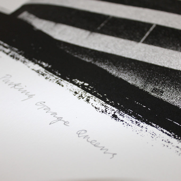 Parking Garage Queens Angus Vasili Print Club London Screen Print