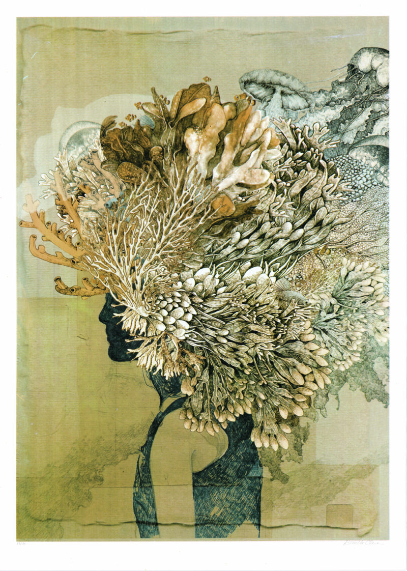 Kodama Coral Lucille Clerc Print Club London Screen Print