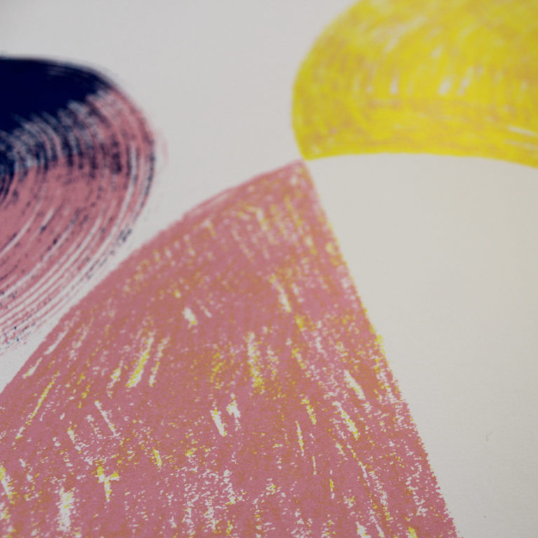 Pink Flamingo William Luz Print Club London Screen Print