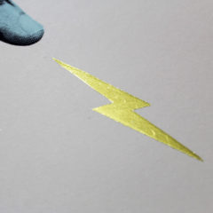 Sparks (Gold Edition) DONK Print Club London Screen Print