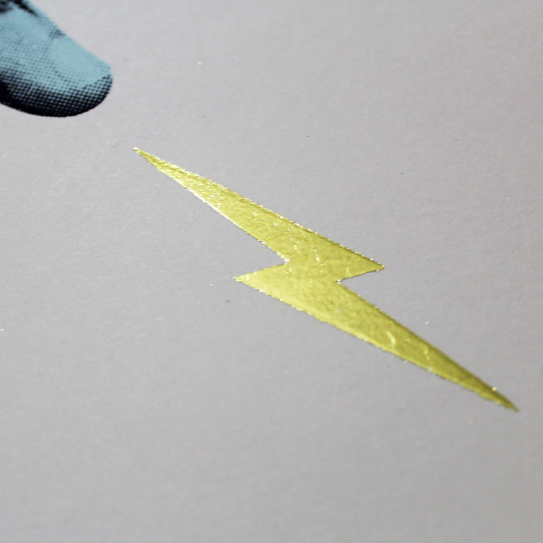 Sparks (Gold Edition) DONK Print Club London Screen Print