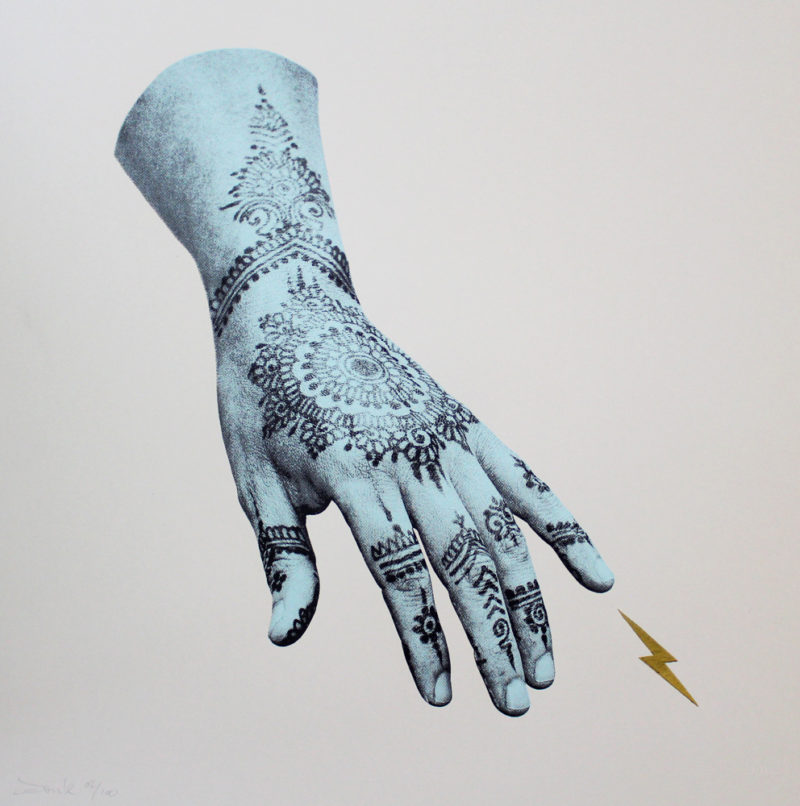 Sparks (Gold Edition) DONK Print Club London Screen Print