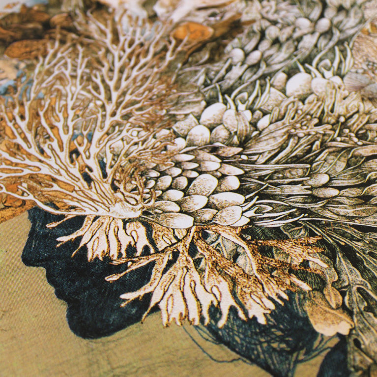 Kodama Coral Lucille Clerc Print Club London Screen Print