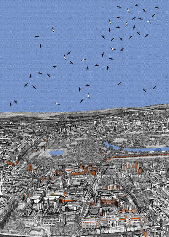 Albertropolis Clare Halifax Print Club London Screen Print