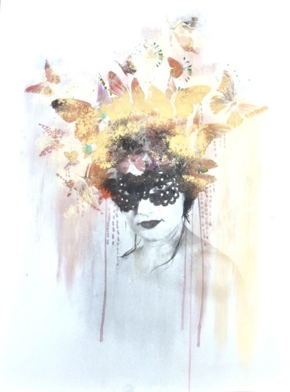 Nymph Rosie Emerson Print Club London Screen Print