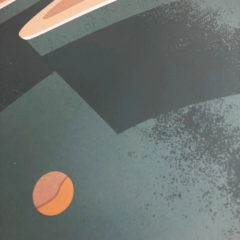 Charlotte Taylor Morning Pool Print Club London Screen Print