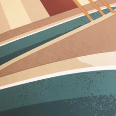 Charlotte Taylor Morning Pool Print Club London Screen Print