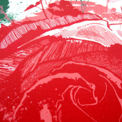 Rose Chris Keegan Print Club London Screen Print