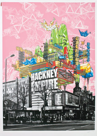 Your Time is Up Donshi Print Club London Screen Print