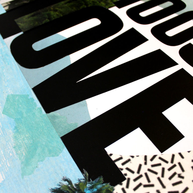 Bonnie & Clyde Choose Love Print Club London Screen Print