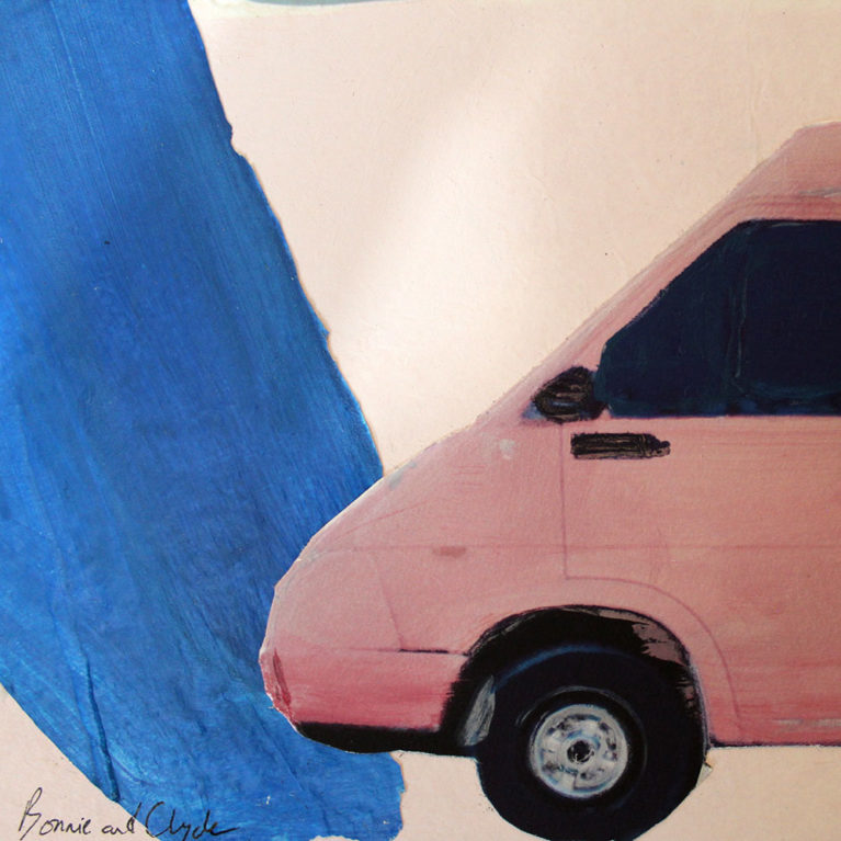 Bonnie & Clyde Choose Love Print Club London Screen Print