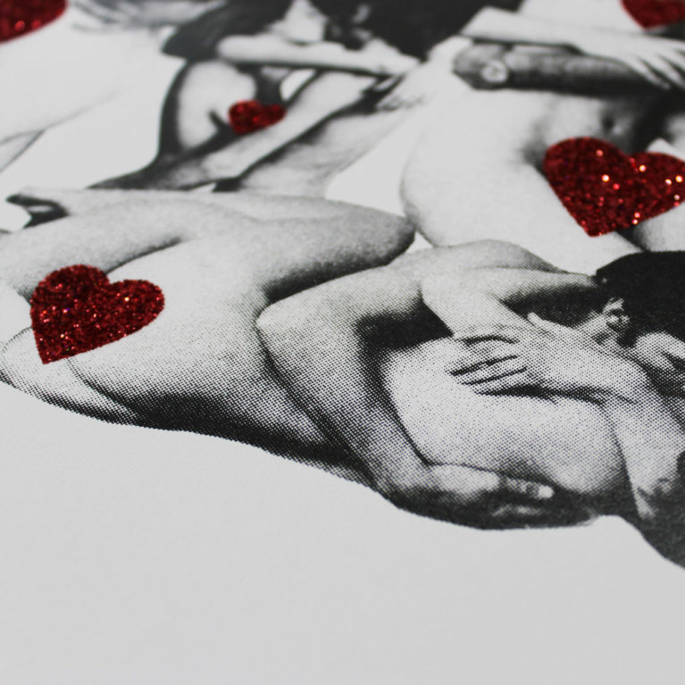 Cassandra Yap Choose Love Print Club London Screen Print