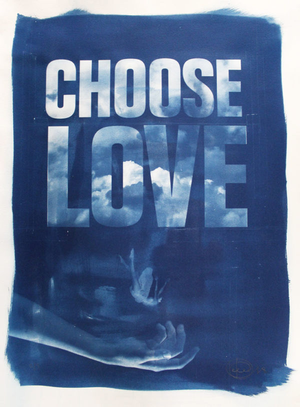 Choose Love Help Refugees Craig Keenan Print Club London