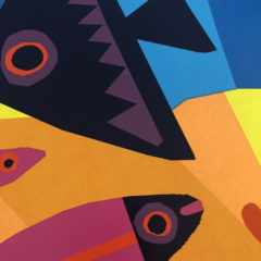 Sea Chris Haughton Screenprint Print Club London