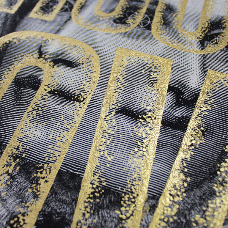 Dan Hillier Choose Love Print Club London Help Refugees Screen Print