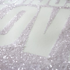 Lauren Baker Choose Love Print Club London Screen Print