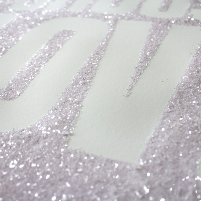 Lauren Baker Choose Love Print Club London Screen Print