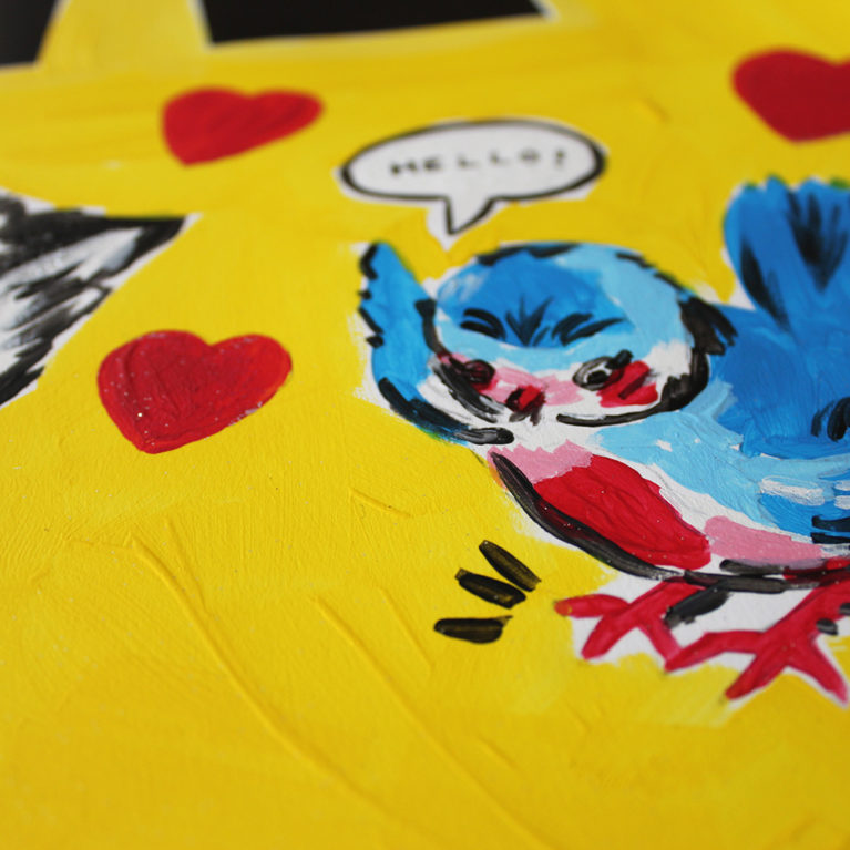 Magda Archer Choose Love Print Club London Screen Print