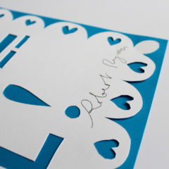 Rob Ryan Choose Love Print Club London Screen Print