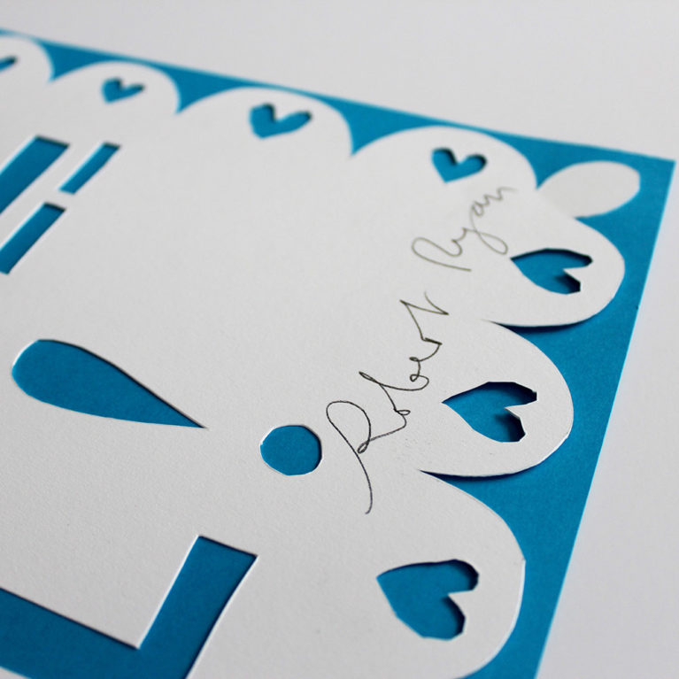 Rob Ryan Choose Love Print Club London Screen Print