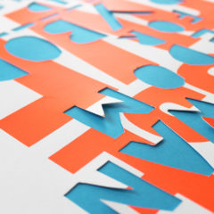 Rob Ryan Choose Love Print Club London Screen Print