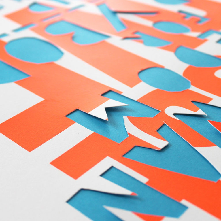 Rob Ryan Choose Love Print Club London Screen Print