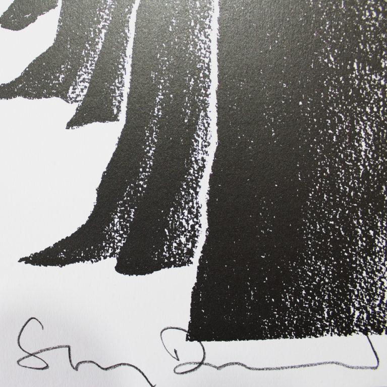 Stanley Donwood Choose Love Print Club London Screen Print