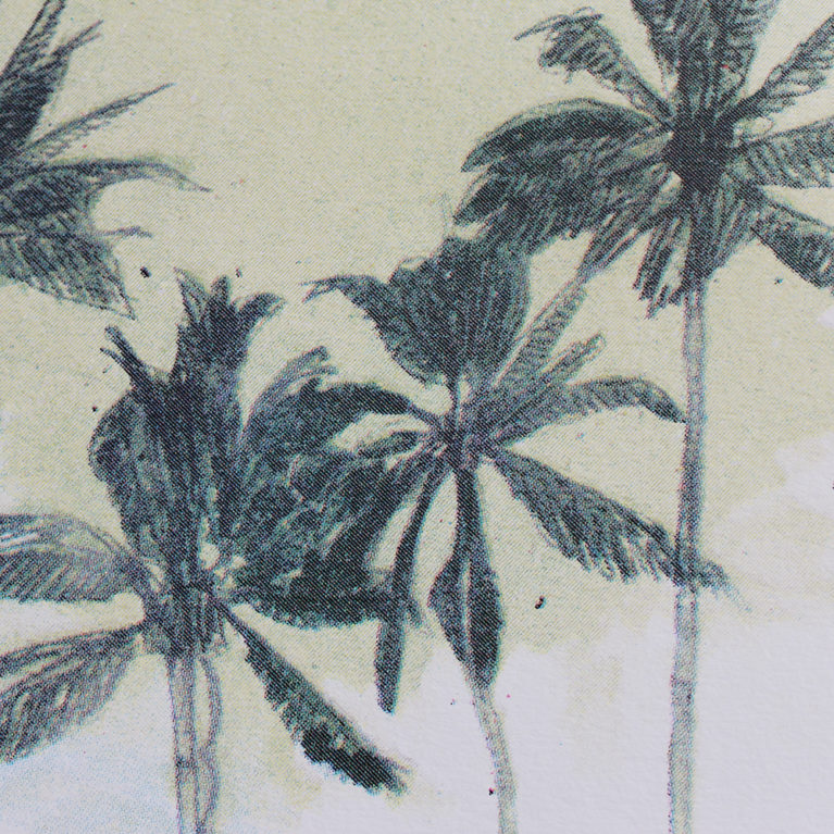 Madiha Beach Andy MacGregor Print Club London Screen Print