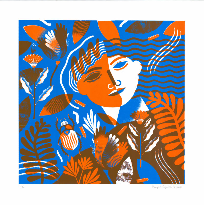 Savage Margaux Carpentier Print Club London Screen Print