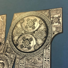 The Illustrated Letter Project X  by 57 Design Print Club London Screen PrintThe Illustrated Letter Project K  by 57 Design Print Club London Screen Print