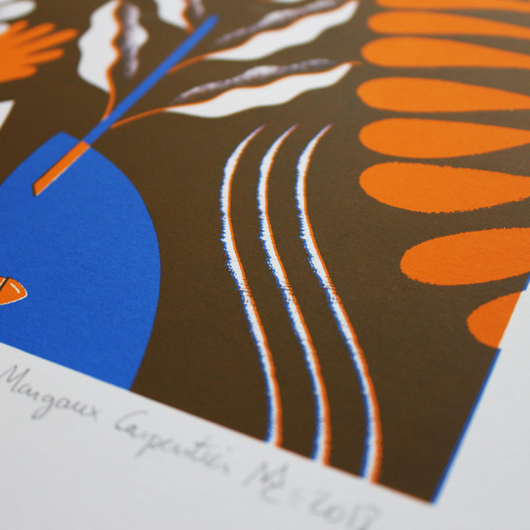 Savage Margaux Carpentier Print Club London Screen Print