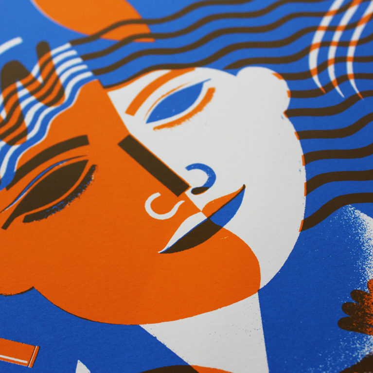 Savage Margaux Carpentier Print Club London Screen Print