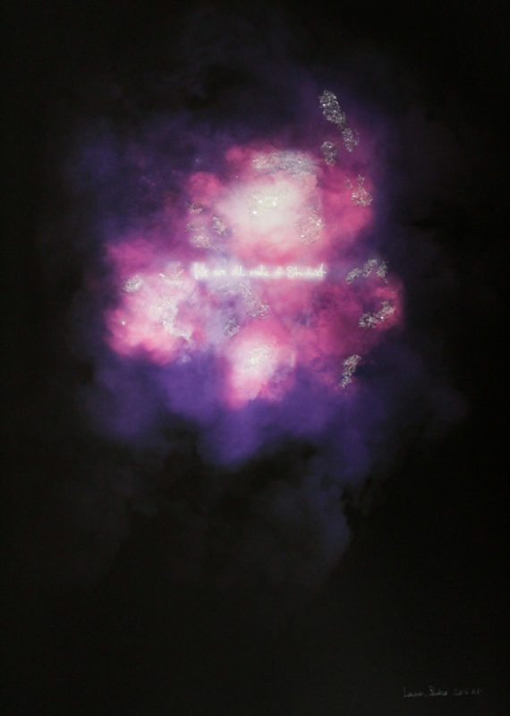 We Are All Made of Stardust Lauren Baker Club London Screen Print