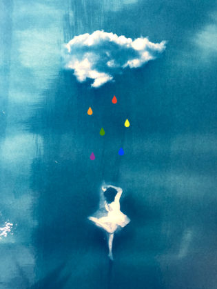 Cloud Pride Edition Craig Keenan Print Club London Screen Print LGBTQ+ Pride