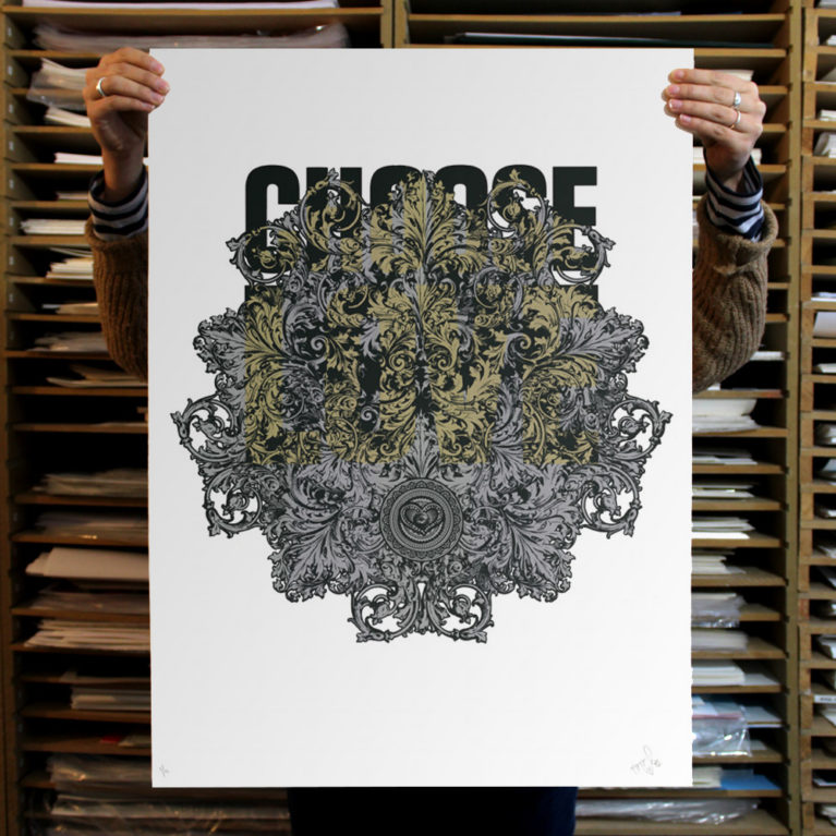 57 Design Choose Love Help Refugees Print Club London