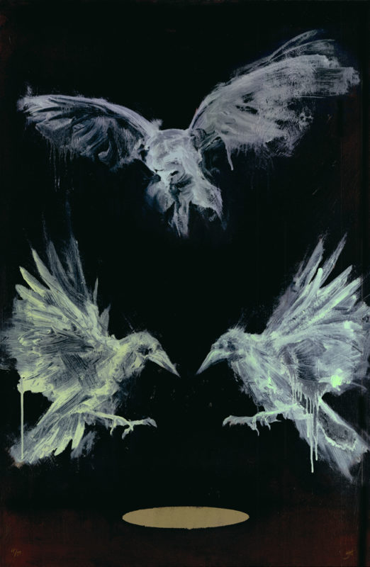 Attraction & Reflection Grace Wilmshurst Print Club London Screen Print