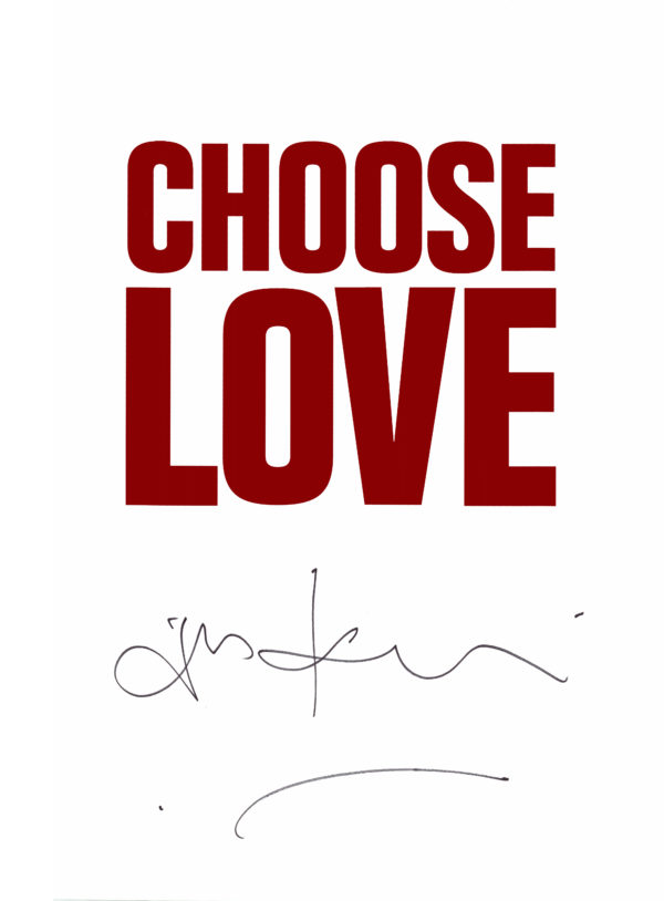 Anish Kapoor Choose Love Print Club London Screen Print
