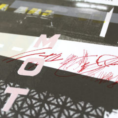 Print Club London Screen Print Blisters 2018 Angus Vasili Fargo